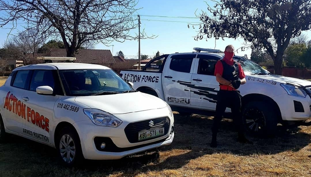Action Force armed response vehicles and officer